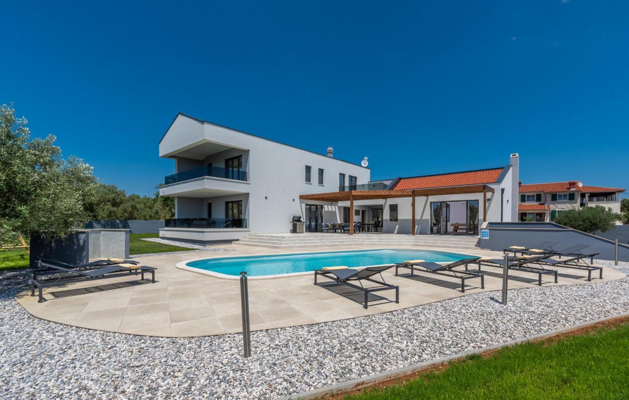 Villa Posidonia Near Pula With Sea View And Surrounded By Olive Trees Krnica Dış mekan fotoğraf