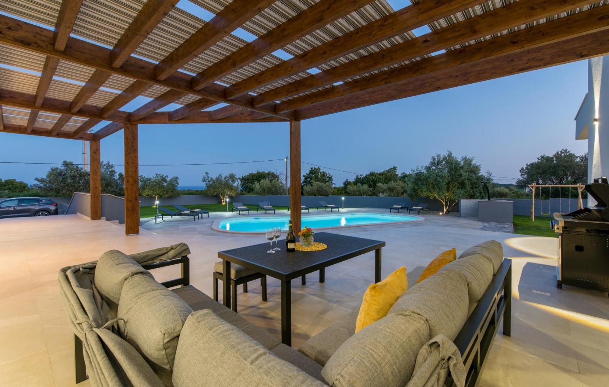 Villa Posidonia Near Pula With Sea View And Surrounded By Olive Trees Krnica Dış mekan fotoğraf