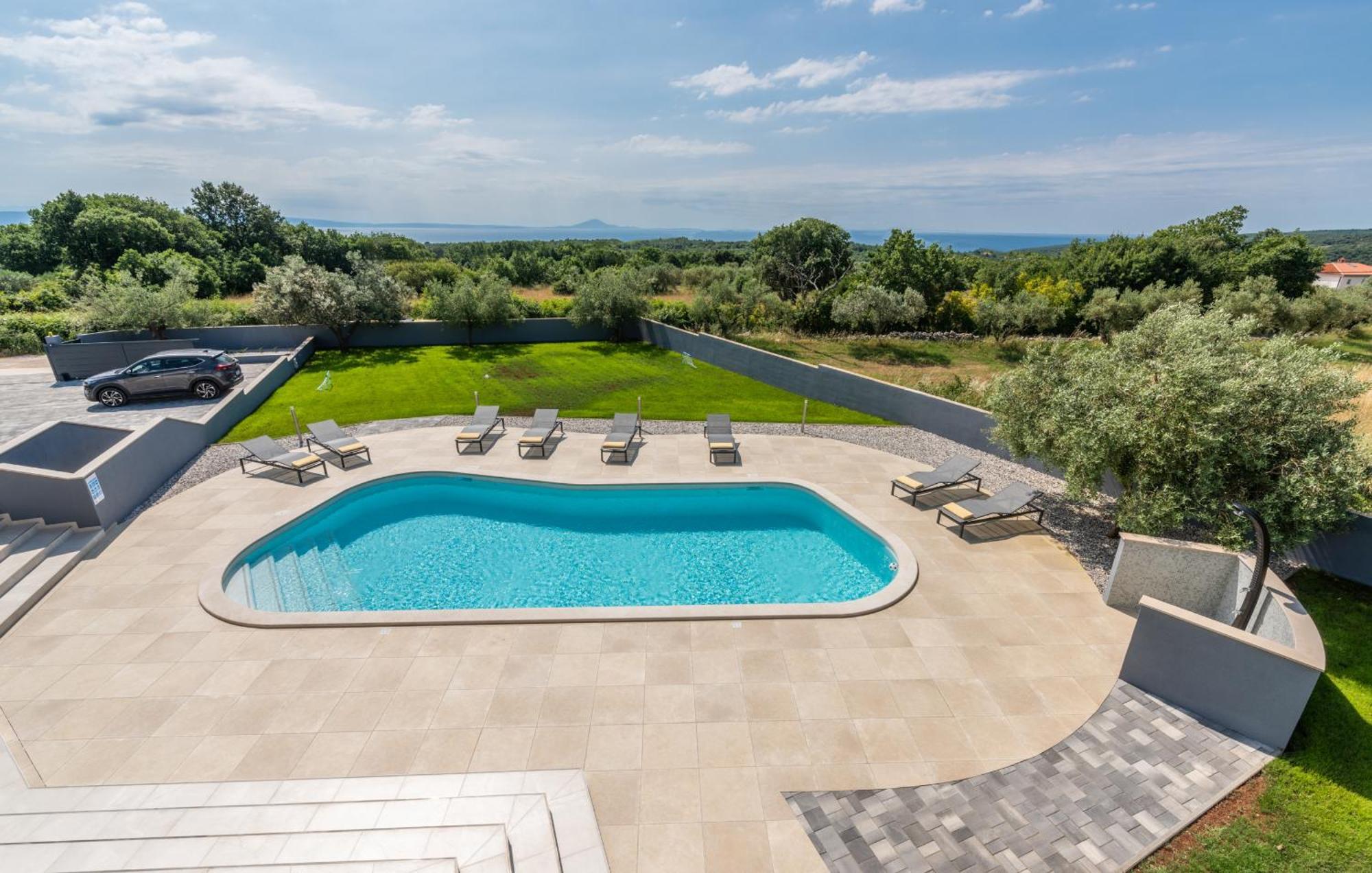 Villa Posidonia Near Pula With Sea View And Surrounded By Olive Trees Krnica Dış mekan fotoğraf